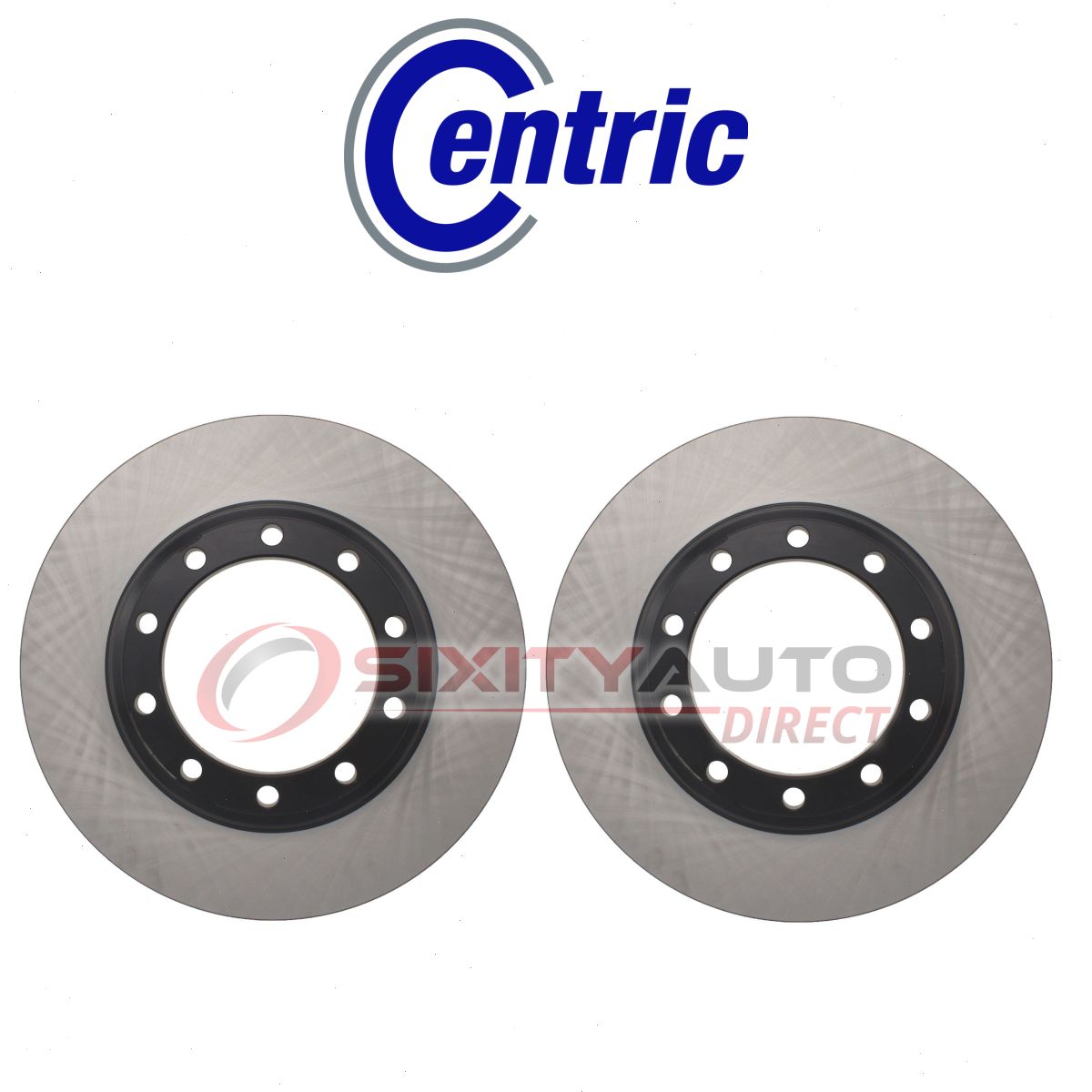 2 pc Centric Premium Rear Disc Brake Rotor for 2005-2020 Hino 268 – Braking aq