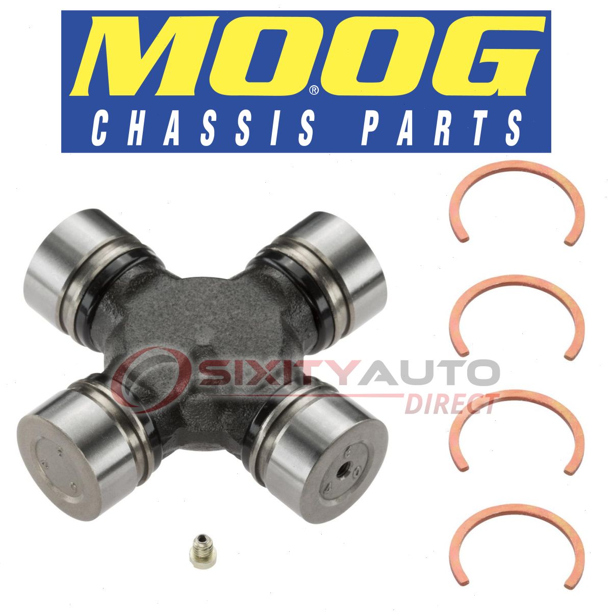 MOOG Front Driveshaft at Front Axle Universal Joint for 20012019